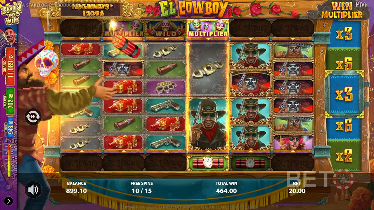 El Cowboy Megaways 免费游戏