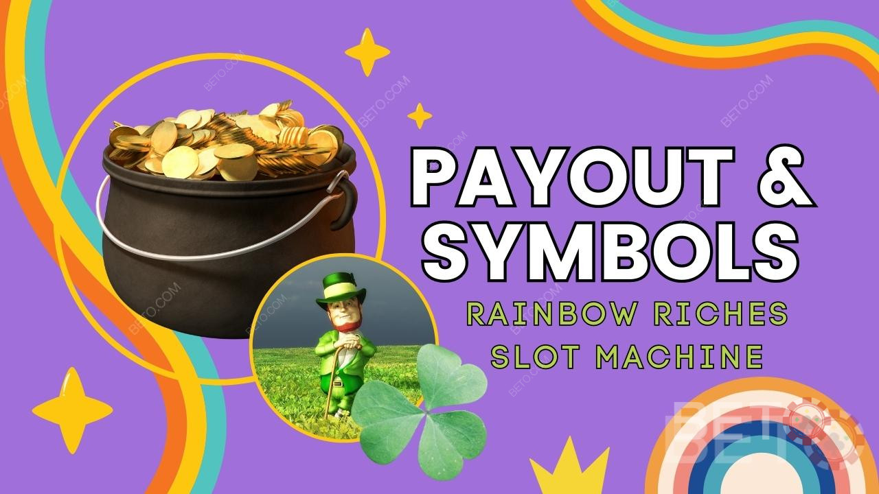 Rainbow Riches 游戏中的赔率和符号说明