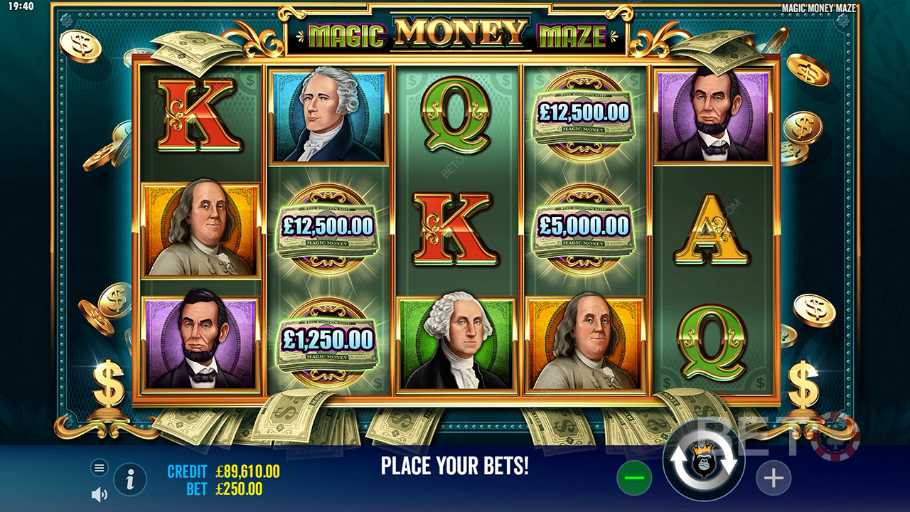 Magic Money Maze 免费游戏