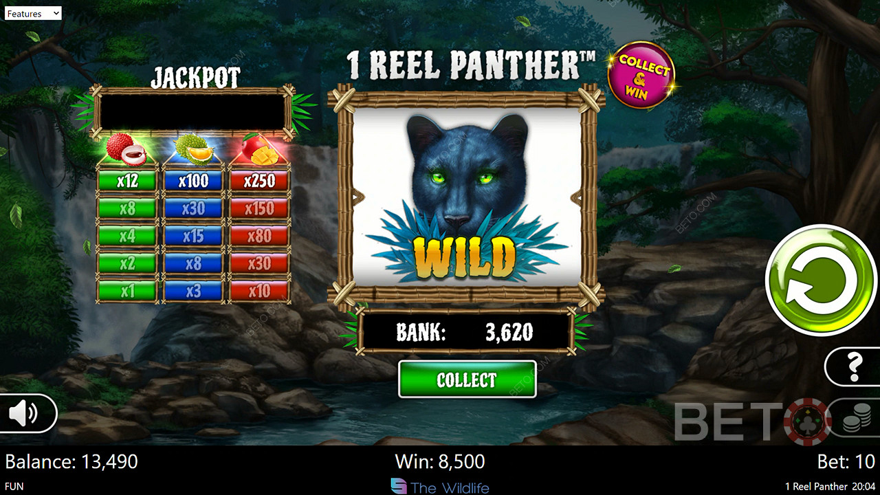 1 Reel Panther 免费游戏