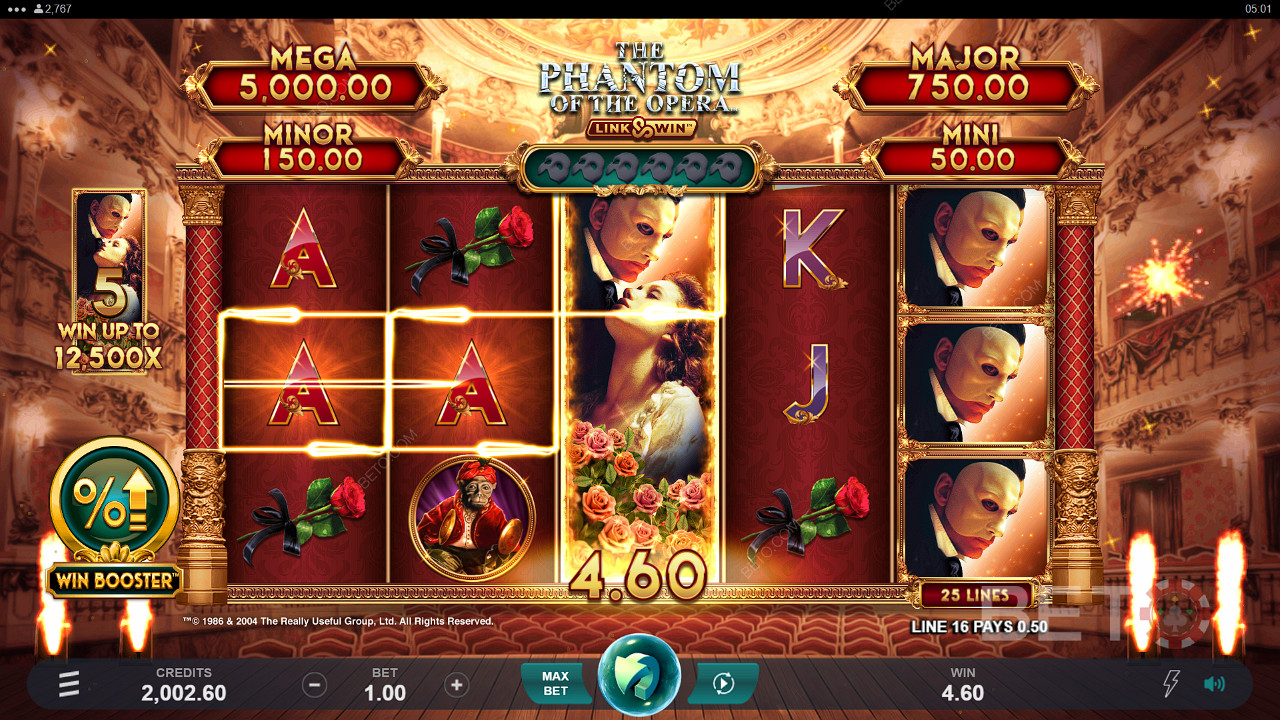 The Phantom of the Opera Link and Win 免费游戏