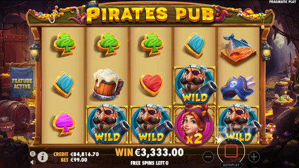 (2024) Pirates Pub老虎机 - 免费畅玩和评论