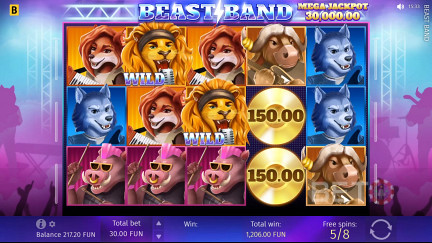 (2024) Beast Band老虎机 - 免费畅玩和评论