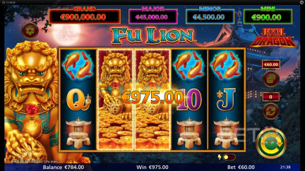 (2025) Jewel of the Dragon Fu Lion老虎机 - 免费畅玩和评论