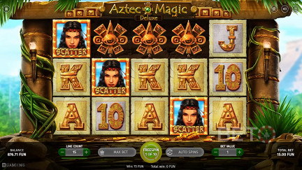 (2023) Aztec Magic Deluxe老虎机 - 免费畅玩和评论